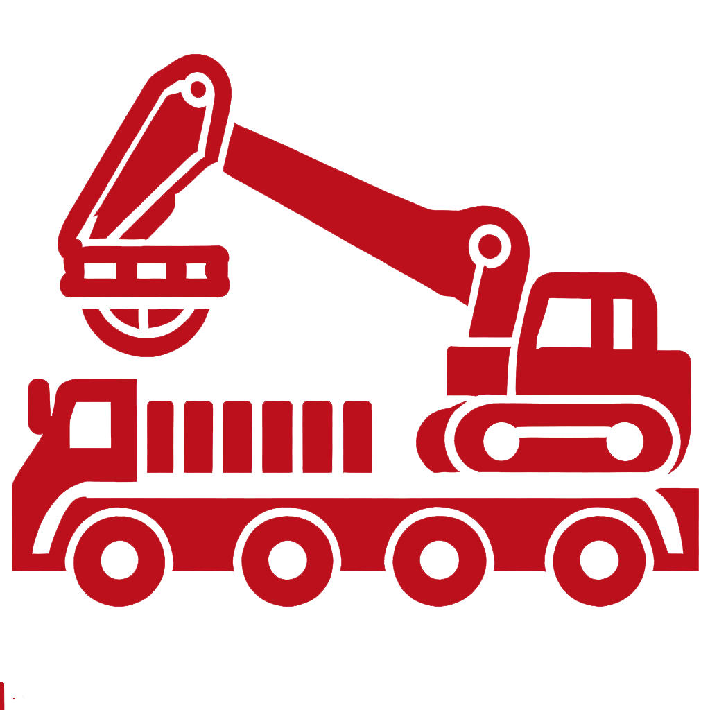 Heavy Equipment Transportation Icon